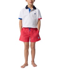 NORTH SAILS BASIC Boxer mare in stile volley psyco red - Costumi da bagno Bambini - 4