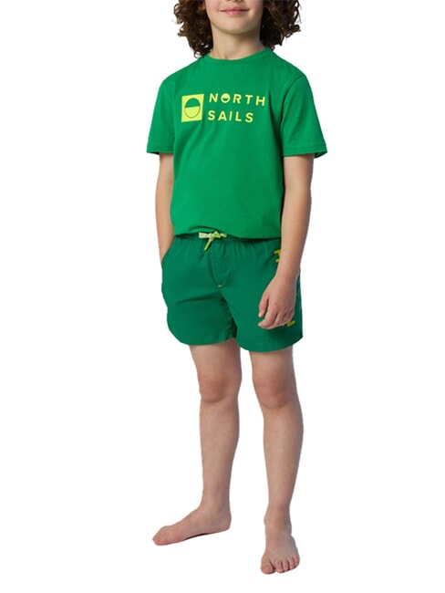 BASIC Costume boxer green bee - Costumi da bagno Bambini