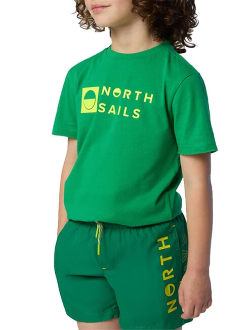 BASIC Costume boxer green bee - Costumi da bagno Bambini