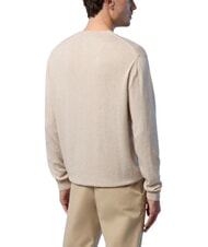 NORTH SAILS CORE Maglia 100% cotone beige melange - Maglie Uomo - 3