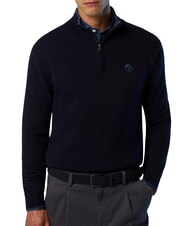 NORTH SAILS CORE Maglione con mezza zip navy blue - Maglie Uomo - 2