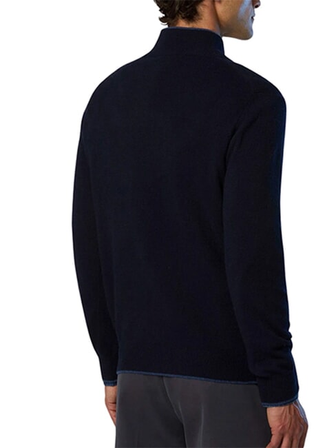 CORE Maglione con mezza zip navy blue - Maglie Uomo