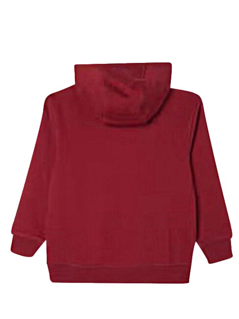 CORE  Felpa con cappuccio red dahlia - Felpe Bambini