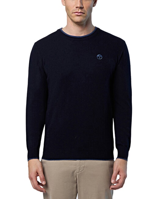N|S Maglione a girocollo navy blue - Maglie Uomo