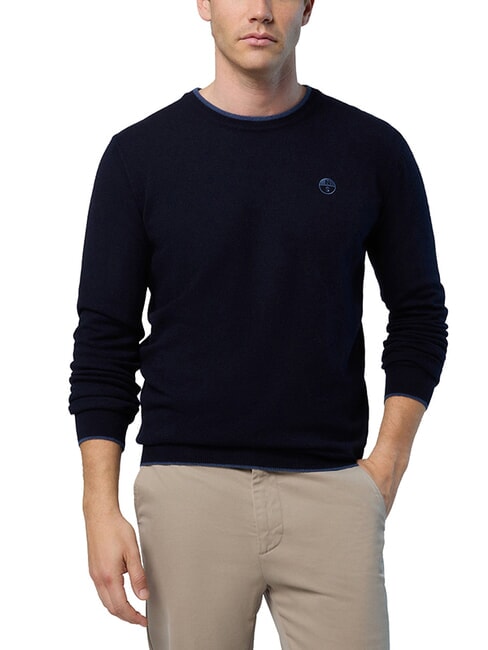 N|S Maglione a girocollo navy blue - Maglie Uomo