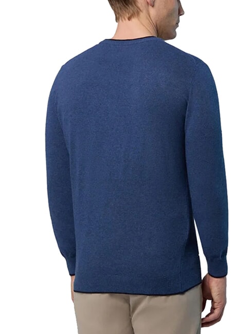 N|S Maglione a girocollo china blue melange - Maglie Uomo