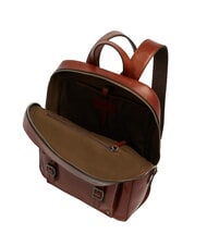 THE BRIDGE GALILEO Zaino porta PC 13", in pelle Marrone/Rutenio                - Zaini Scuola & Tempo Libero - 4