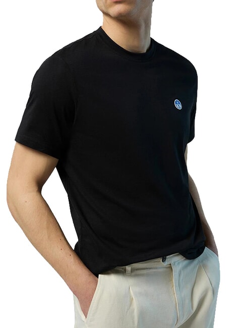 BOLLO T-shirt in cotone black - T-shirt Uomo