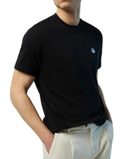 NORTH SAILS BOLLO T-shirt in cotone black - T-shirt Uomo - 4
