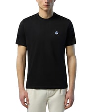 NORTH SAILS BOLLO T-shirt in cotone black - T-shirt Uomo - 2