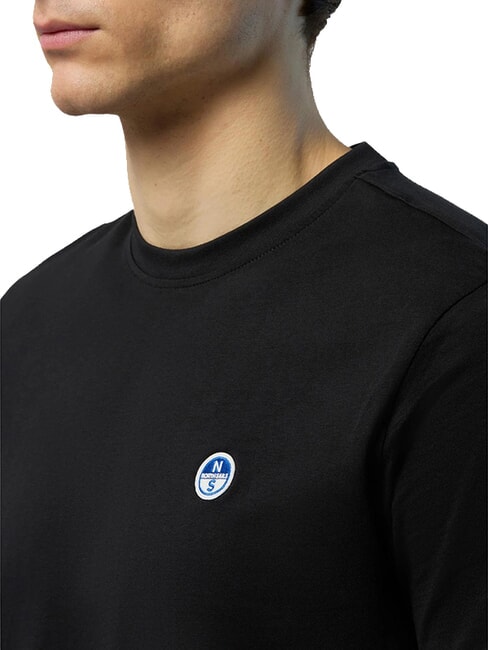 BOLLO T-shirt in cotone black - T-shirt Uomo