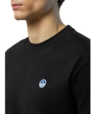 NORTH SAILS BOLLO T-shirt in cotone black - T-shirt Uomo - 5