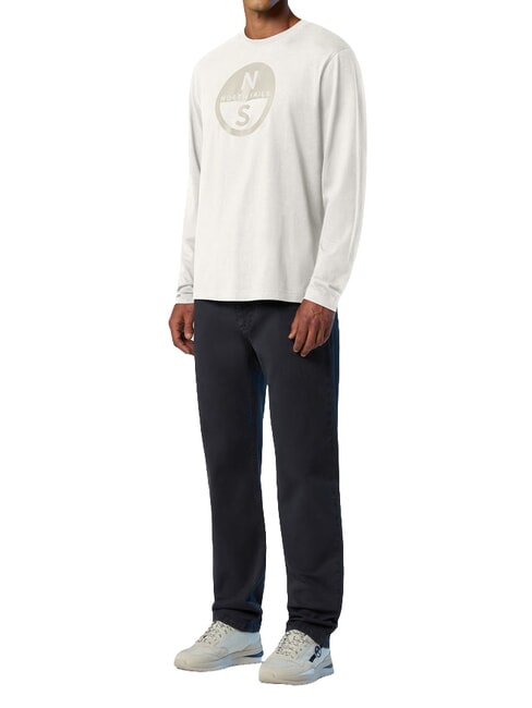 CORE T-shirt a maniche lunghe marshmallow - T-shirt Uomo