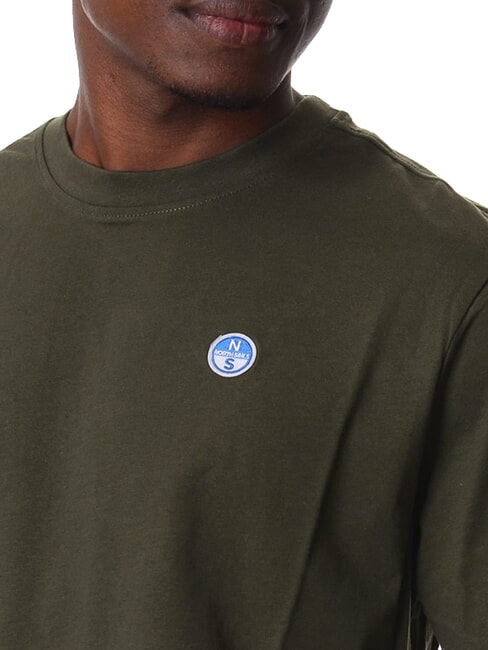 BOLLO T-shirt in cotone forest night - T-shirt Uomo