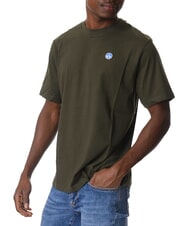 NORTH SAILS BOLLO T-shirt in cotone forest night - T-shirt Uomo - 4