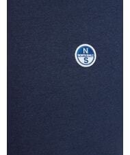 NORTH SAILS BOLLO T-shirt in cotone navy blue - T-shirt Uomo - 6