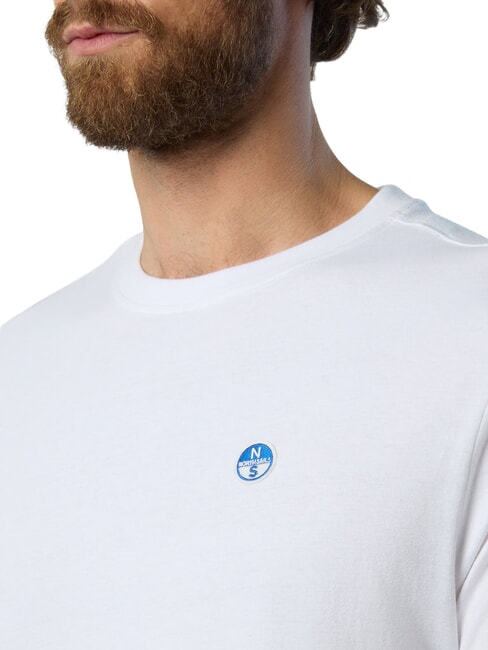 BOLLO T-shirt in cotone white - T-shirt Uomo