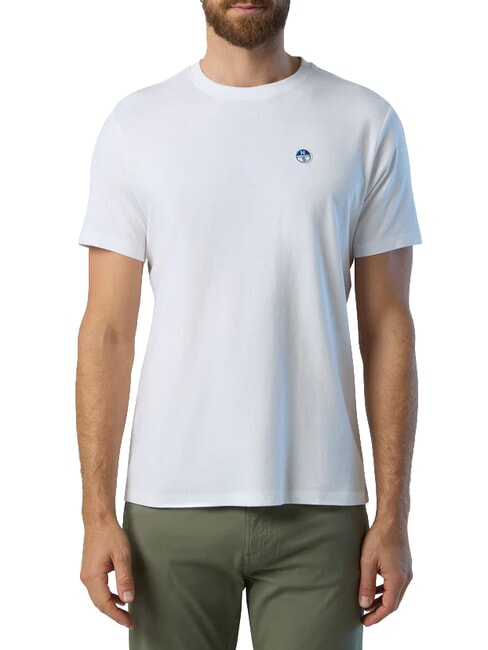 BOLLO T-shirt in cotone white - T-shirt Uomo