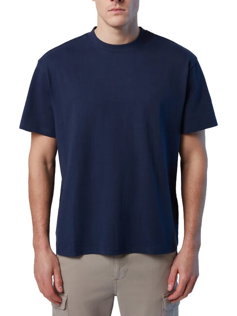 CORE Maglietta in cotone navy blue - T-shirt Uomo