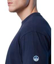 NORTH SAILS CORE Maglietta in cotone navy blue - T-shirt Uomo - 3