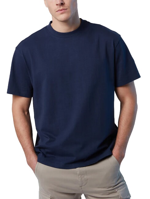 CORE Maglietta in cotone navy blue - T-shirt Uomo
