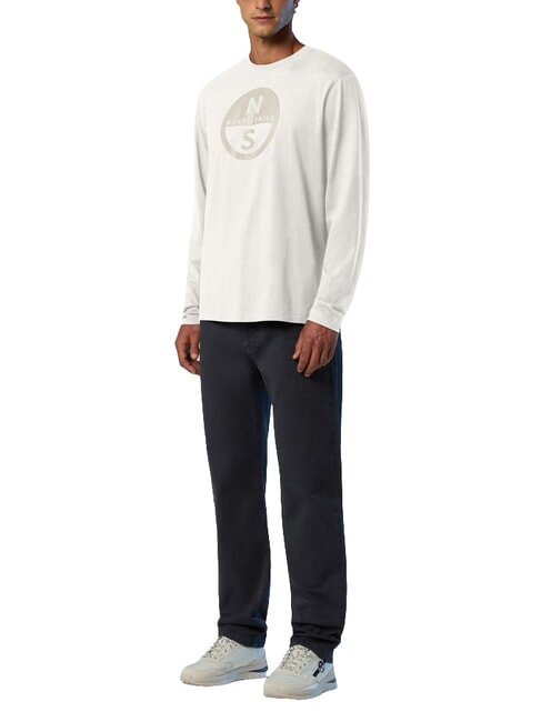 CORE T-shirt a maniche lunghe marshmallow - T-shirt Uomo