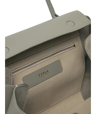 FURLA MERIDIANA Borsa a spalla, in pelle agave b+grigio int. - Borse Donna - 4