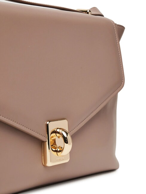 CAMPIONARIO - MERIDIANA  Borsa in pelle mauve - Borse Donna