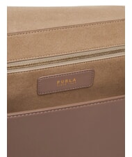 FURLA MERIDIANA  Borsa in pelle mauve - Borse Donna - 6