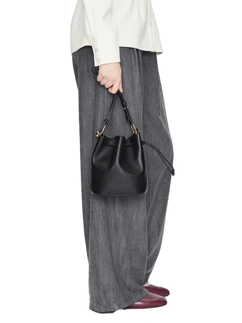 SFERA Mini Secchiello a spalla Nero - Borse Donna