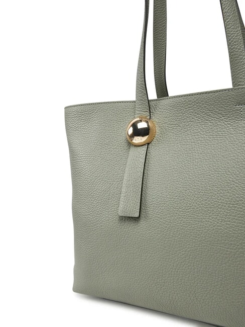 CAMPIONARIO - SFERA Shopping Bag in pelle agaveb - Borse Donna