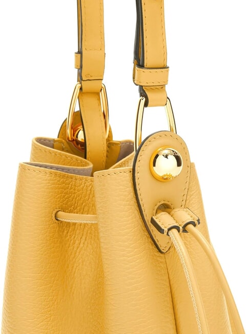 CAMPIONARIO - SFERA  Mini Secchiello in pelle crema - Borse Donna