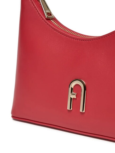 DIAMANTE  Borsa a spalla, in pelle rosso veneziano - Borse Donna
