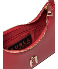 FURLA DIAMANTE  Borsa a spalla, in pelle rosso veneziano - Borse Donna - 4