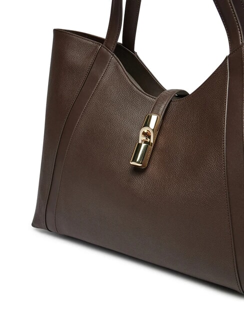 CAMPIONARIO - GOCCIA  Shopper in pelle cioccolato - Borse Donna