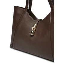 FURLA CAMPIONARIO - GOCCIA  Shopper in pelle cioccolato - Borse Donna - 4