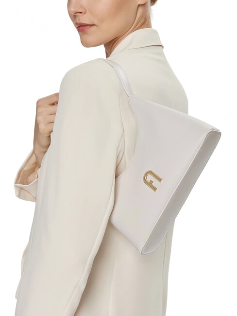 DIAMANTE  Borsa a spalla, in pelle marshmallow - Borse Donna