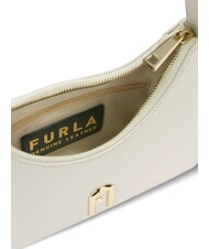 FURLA CAMPIONARIO - DIAMANTE  Borsa a spalla, in pelle marshmallow - Borse Donna - 5