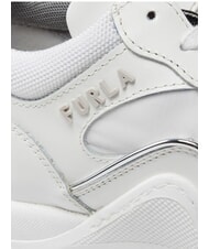 FURLA CAMPIONARIO - WONDERLACE UP Sneakers Donna talco h+color argento - Scarpe Donna - 4