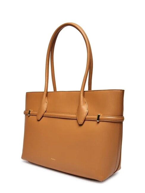 GOCCIA  Shopper in pelle brandy - Borse Donna