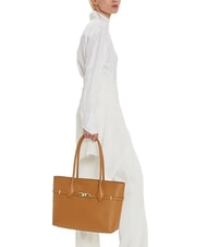 FURLA GOCCIA  Shopper in pelle brandy - Borse Donna - 5