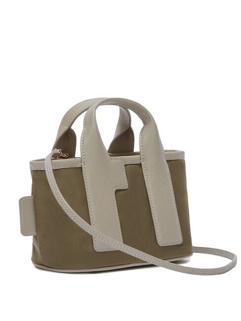 PIUMA  Mini Bag a mano, con tracolla sage+vetiver+marmo c - Borse Donna
