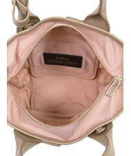 FURLA PIUMA  Mini Shopper con tracolla ballerina i+alba+greige - Borse Donna - 4