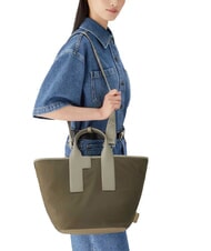 FURLA PIUMA  Shopper a mano, con tracolla sage+vetiver+marmo c - Borse Donna - 2