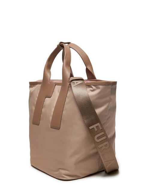 CAMPIONARIO - PIUMA  Shopper a mano, con tracolla ballerina i+alba+greige - Borse Donna