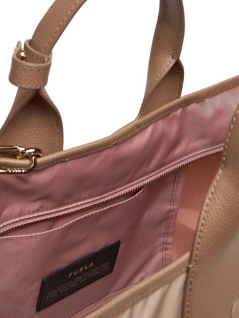 CAMPIONARIO - PIUMA  Shopper a mano, con tracolla ballerina i+alba+greige - Borse Donna