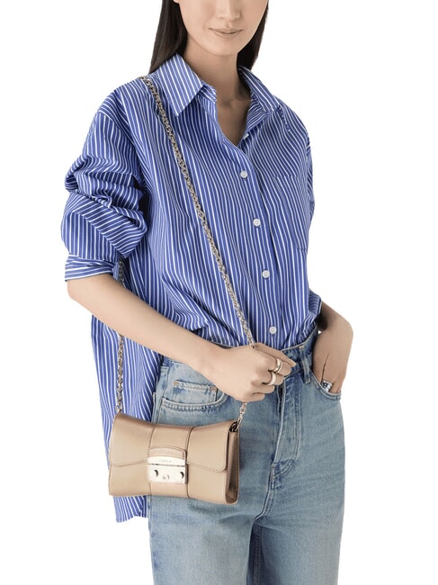 CAMPIONARIO - METROPOLIS  Micro Bag a tracolla grano - Borse Donna