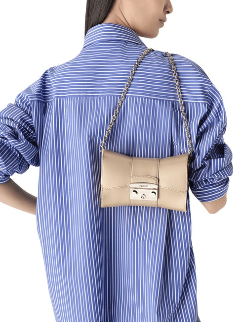 CAMPIONARIO - METROPOLIS  Micro Bag a tracolla grano - Borse Donna