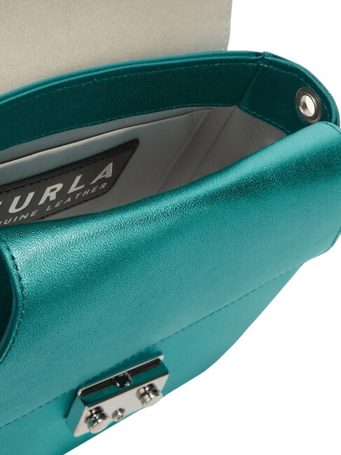 CAMPIONARIO - METROPOLIS Tracollina in pelle zefiro+light silver - Borse Donna