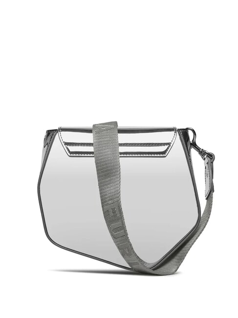 CAMPIONARIO - METROPOLIS  Pochette a tracolla color silver+light silver - Borse Donna